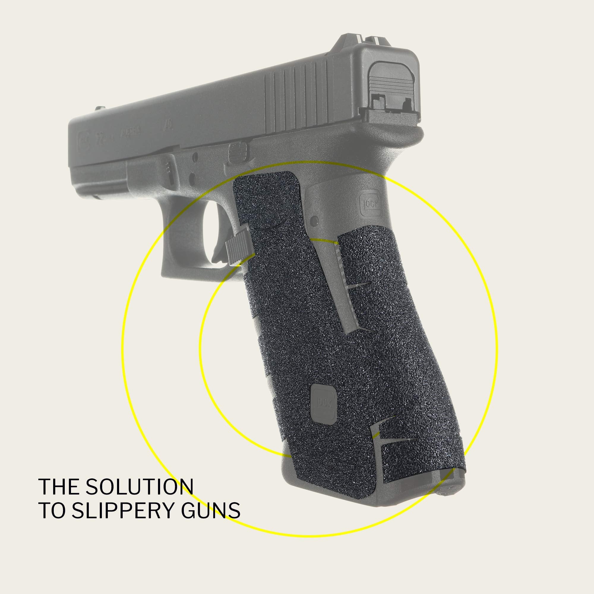 TALON Grips adhesive grip on Glock 31