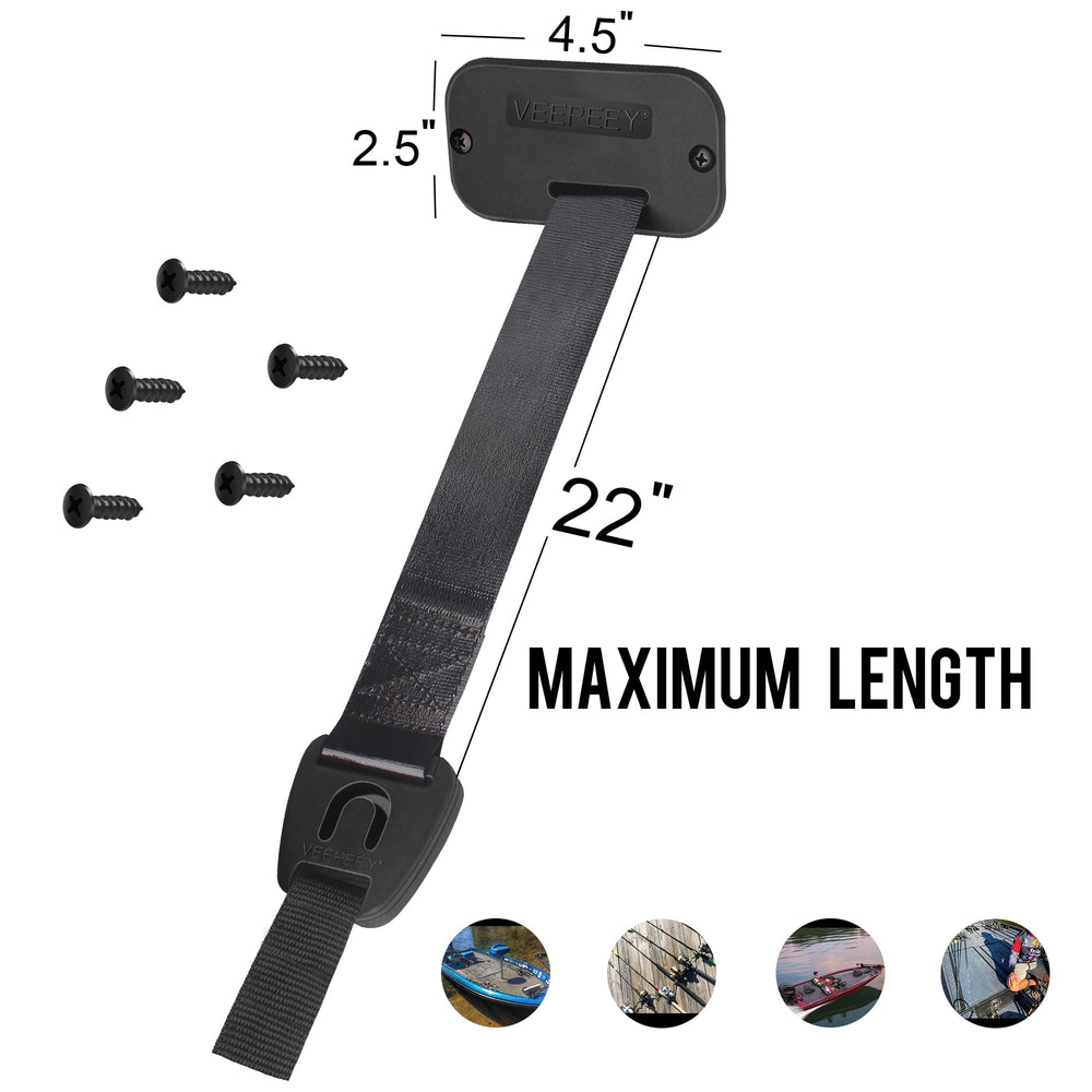 TAMIDN 5-rod-capacity strap demonstrates versatile storage for cruising days.