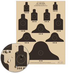 Tan Rite in the Rain tactical targets No. 9127X bulk packed