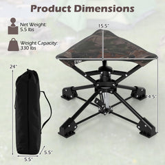 Tangkula anti-sink feet stabilize on soft ground.