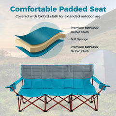 Tangkula armrests with cup holders keep drinks within easy reach