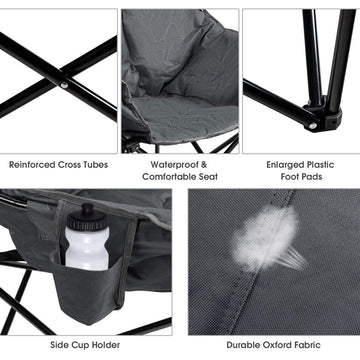 Tangkula suitable for picnic, beach, or camping with easy portability.