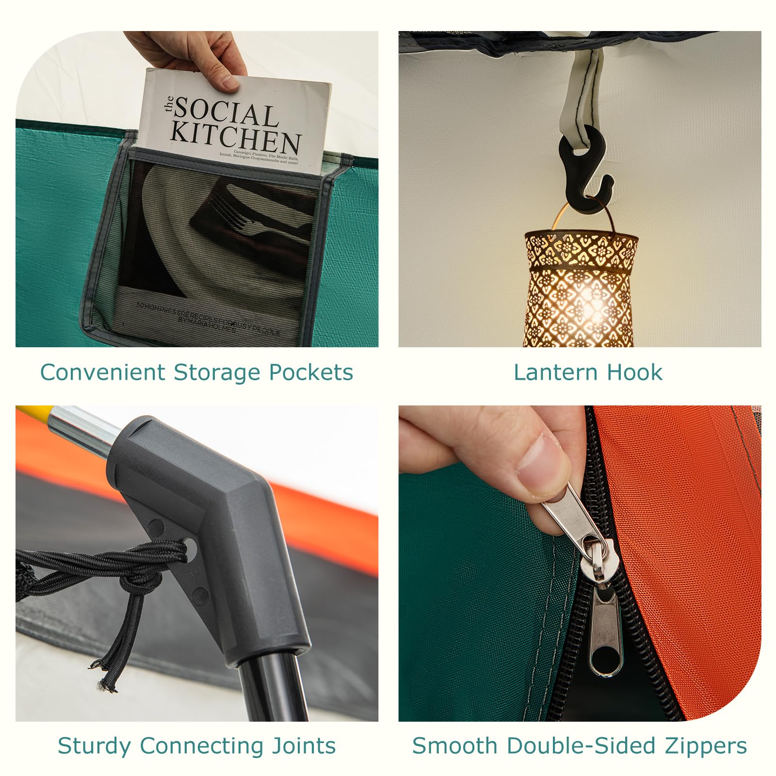 Tangkula carry bag keeps gear organized for transport.