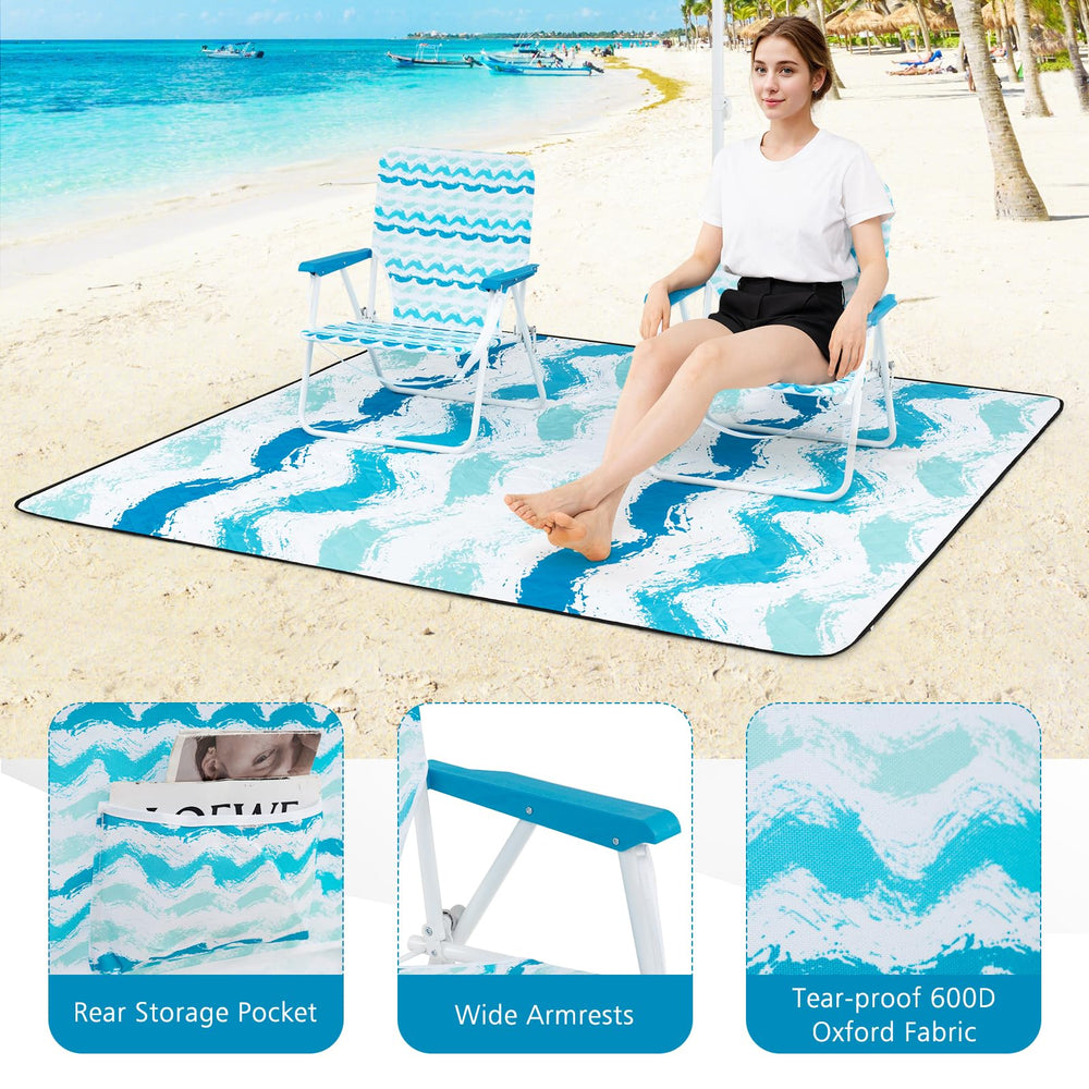 Tangkula carrying bag for beach set simplifies transport and storage