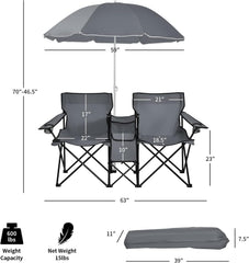 Tangkula chair includes cup holder for easy beverage access.