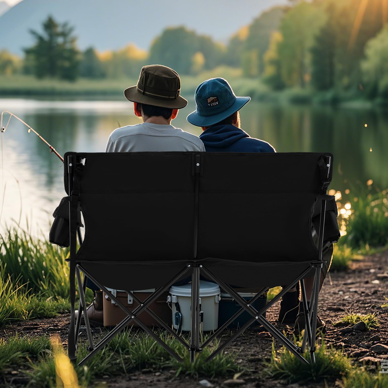 Tangkula cup holders keep drinks within easy reach during picnics.