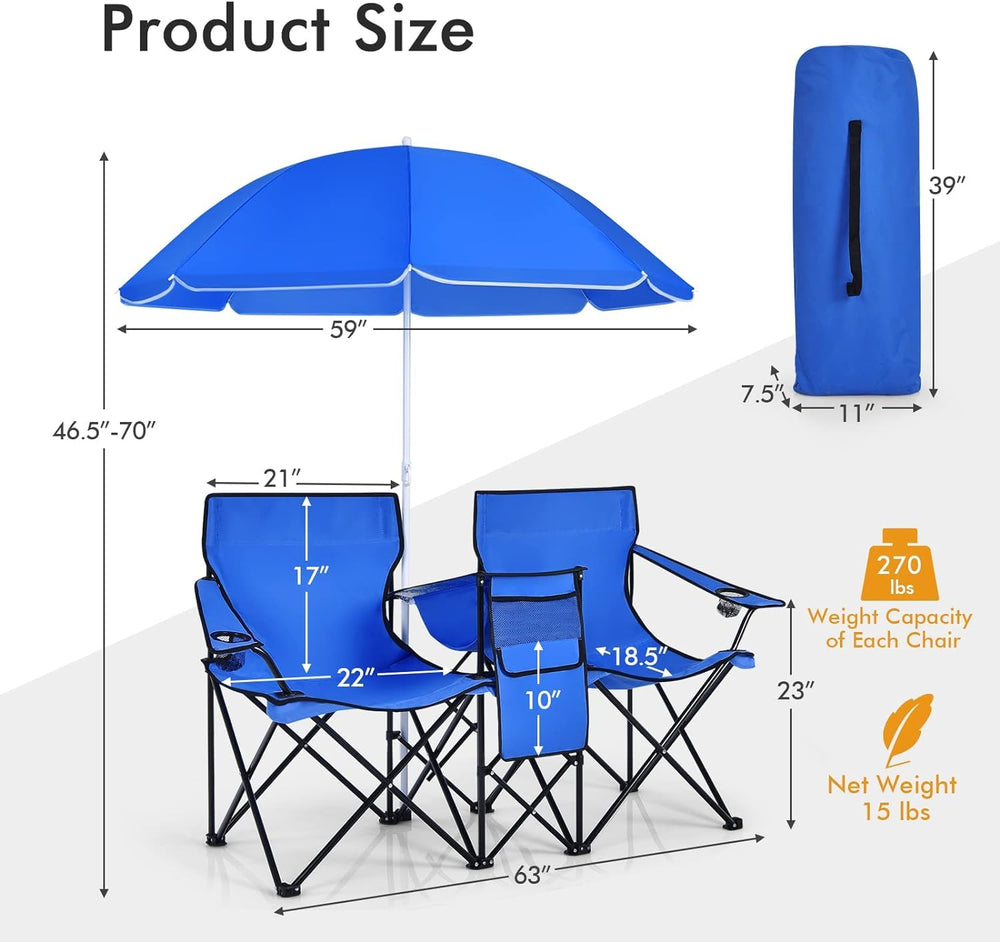 Tangkula chairs feature a built-in cup holder for easy access