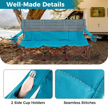 Tangkula foldable design with carrying bag enables easy transport