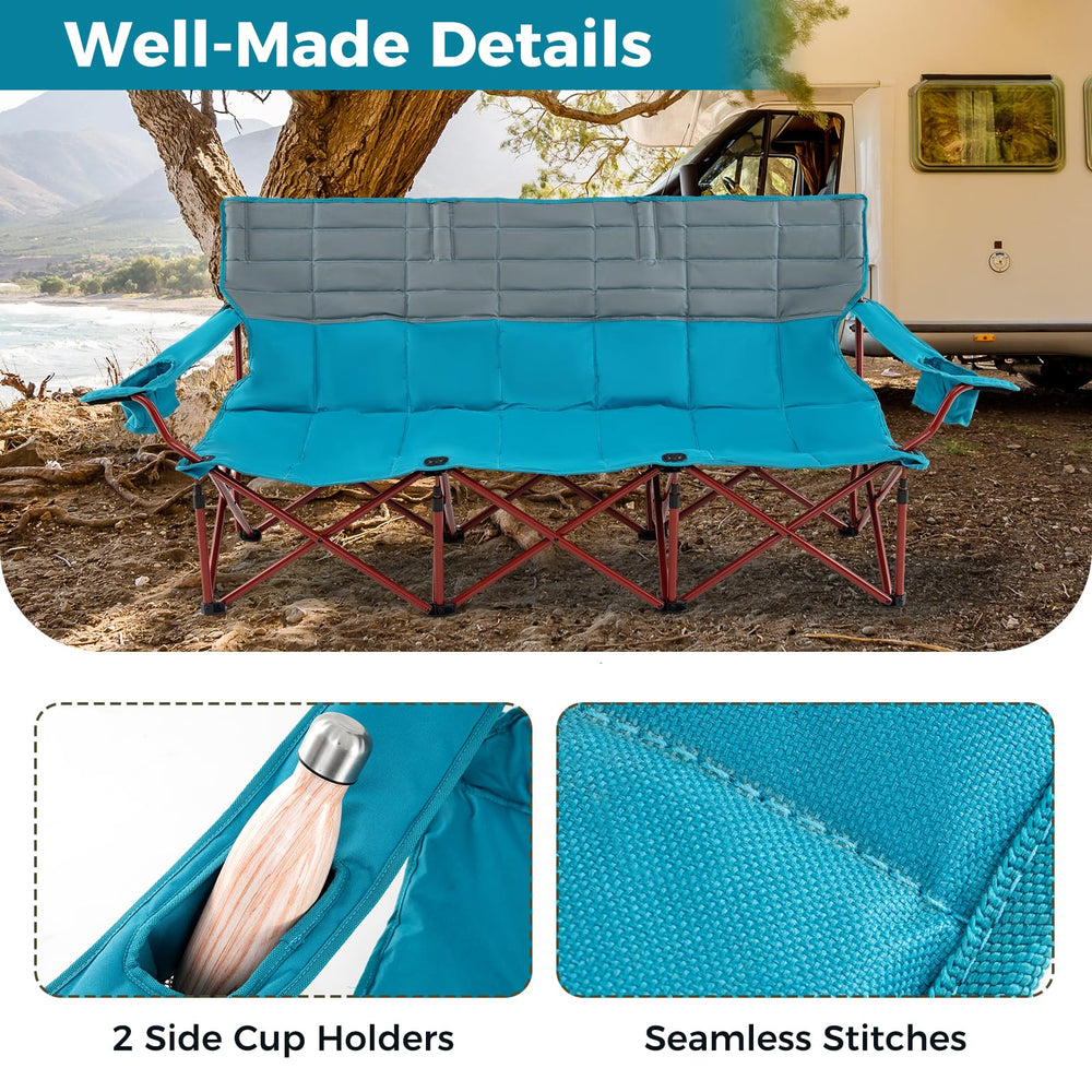 Tangkula foldable design with carrying bag enables easy transport