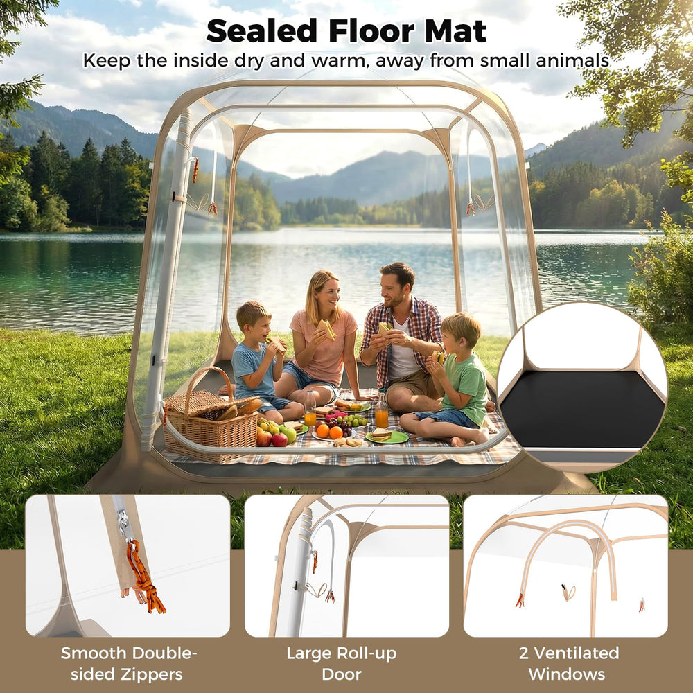 Tangkula quick pop-up setup offers tool-free assembly
