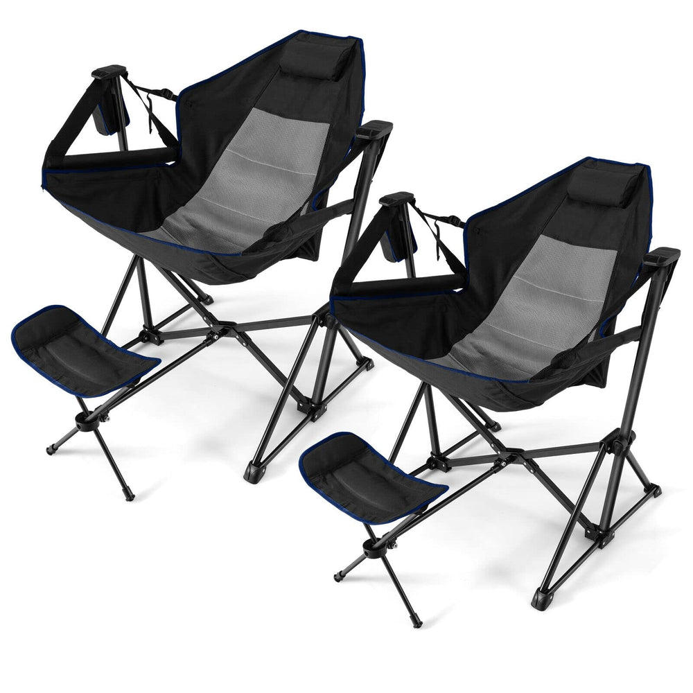 Tangkula hammock camping chair with adjustable backrest for personalized comfort.