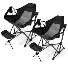 Tangkula hammock camping chair with adjustable backrest for personalized comfort.