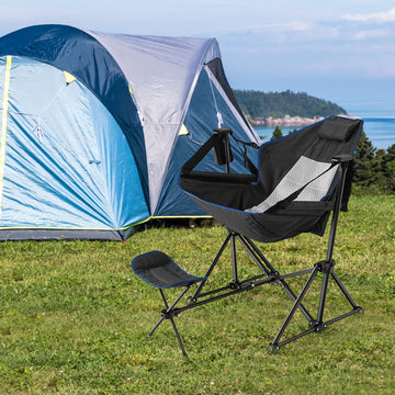 Tangkula hammock camping chair soft headrest cushions neck fatigue