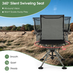 Tangkula ergonomic backrest supports comfortable long sessions.