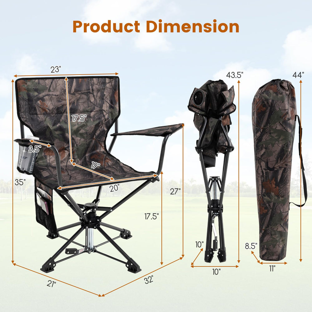 Portable folding design with carrying bag for easy transport on trips