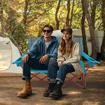 Versatile Tangkula outdoor chair suited for camping, fishing, and picnics.
