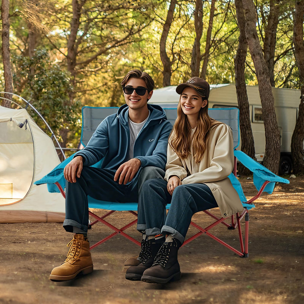 Versatile Tangkula outdoor chair suited for camping, fishing, and picnics.