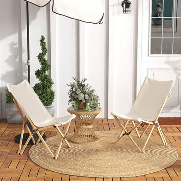 Tangkula outdoor-use chair ideal for camping, beach outings, or fishing trips.