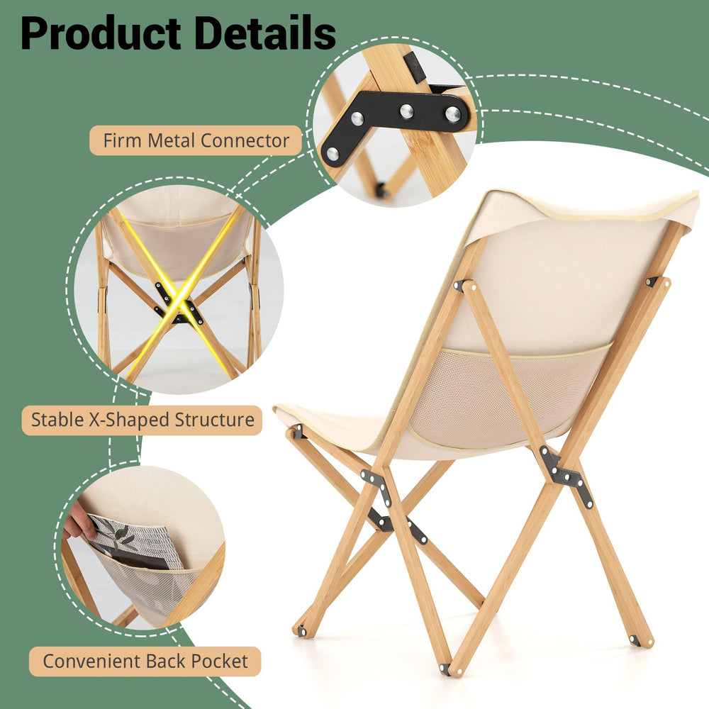 Tangkula quick-folding-design folds into a compact form for storage and transport.