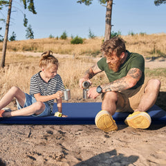 Tangkula self-inflating sleeping pad with inflation valve for quick setup.