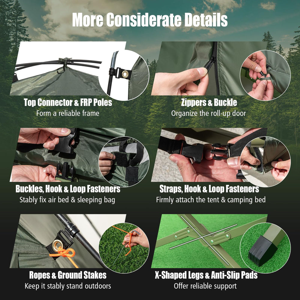 Tangkula tear-resistant covers protect mattress and pillow