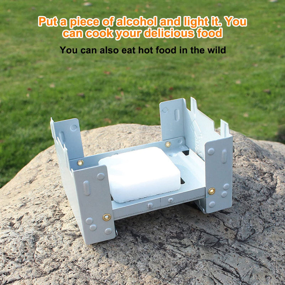 Tangxi Camp Fire Tablets Pocket Stove wax and solid fuel capability