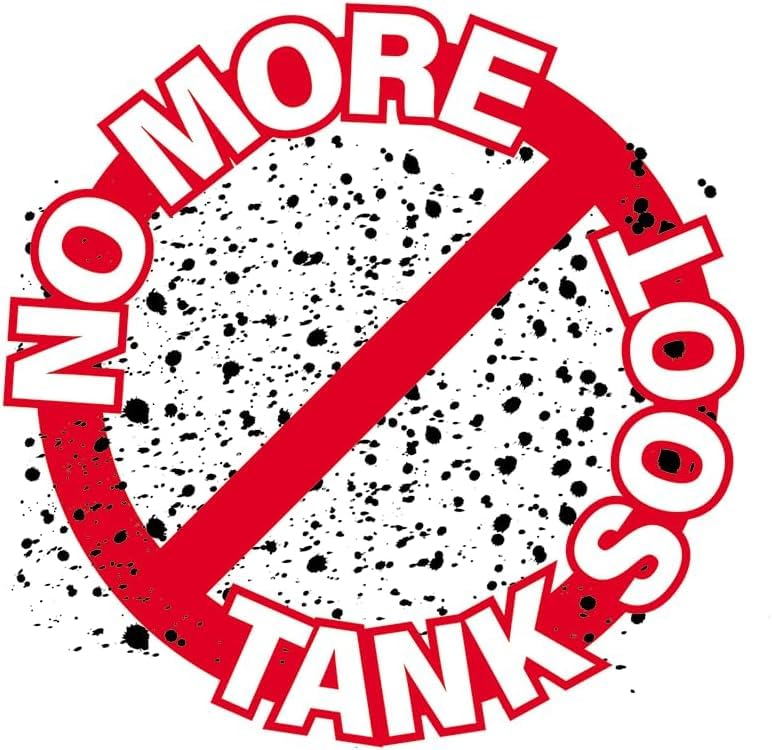 The Tank Caddy protects toilet parts from sludge residue during tablet dissolution.