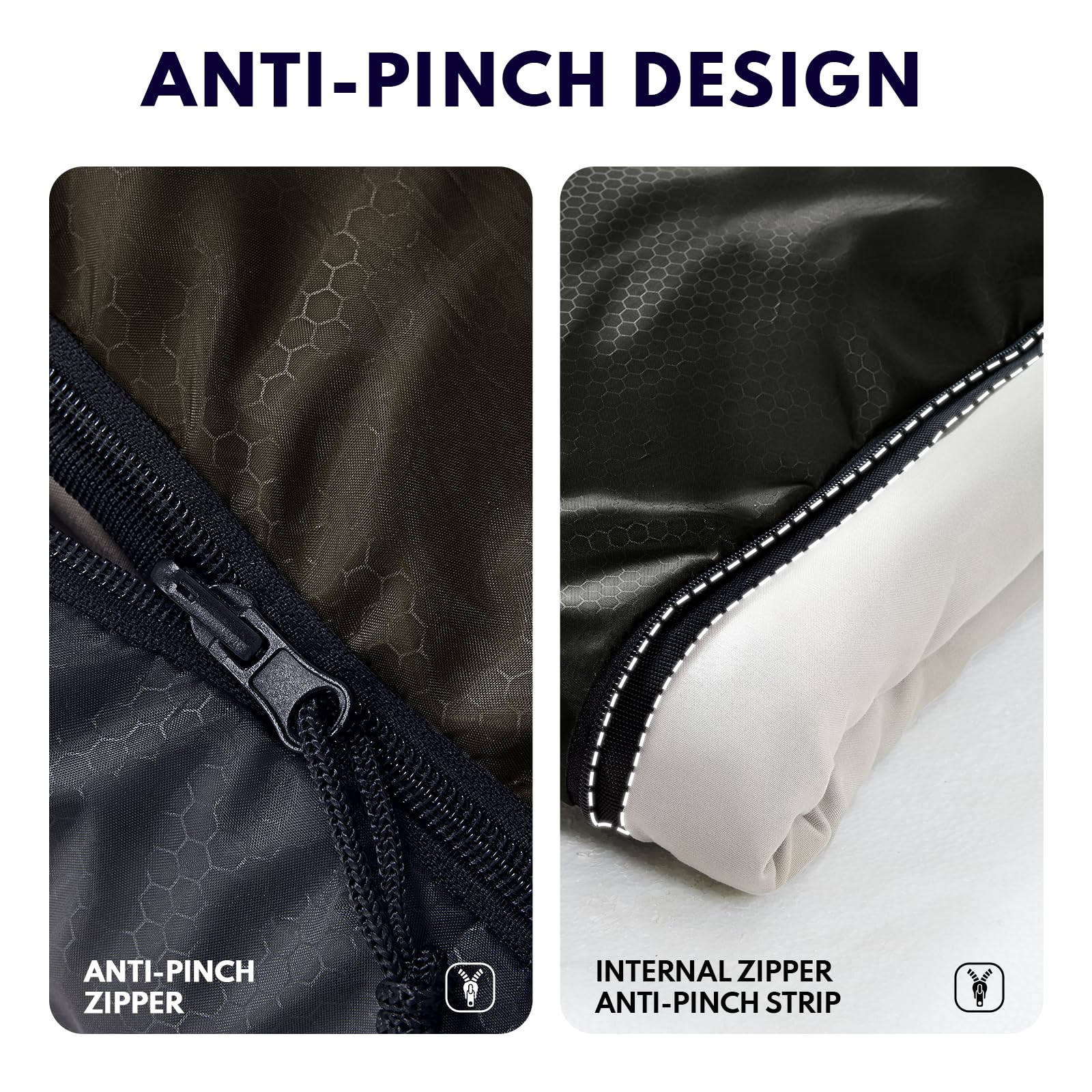 TANSTRIDER compression sack makes storage and transport easy.