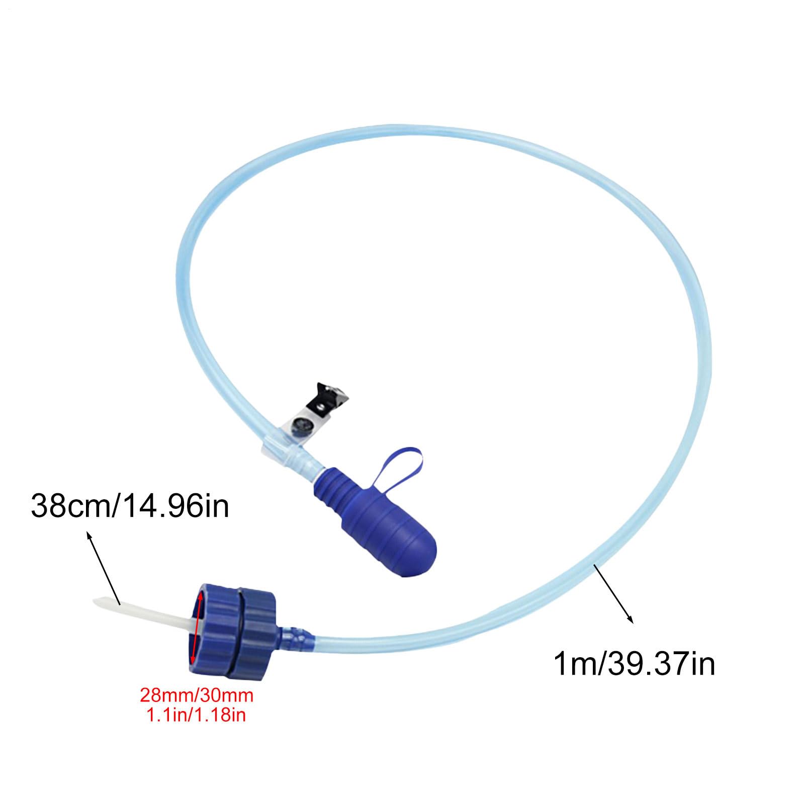 Tanxier backpack hydration clip allows thirst on the move during kayaking or drifting