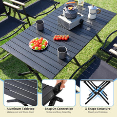 TAO ONE roll-up table no-tools-assembly demonstrates quick setup for spontaneous outings.