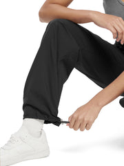 Tapata tall women's 34in seam pants back pocket detail highlights practical storage.