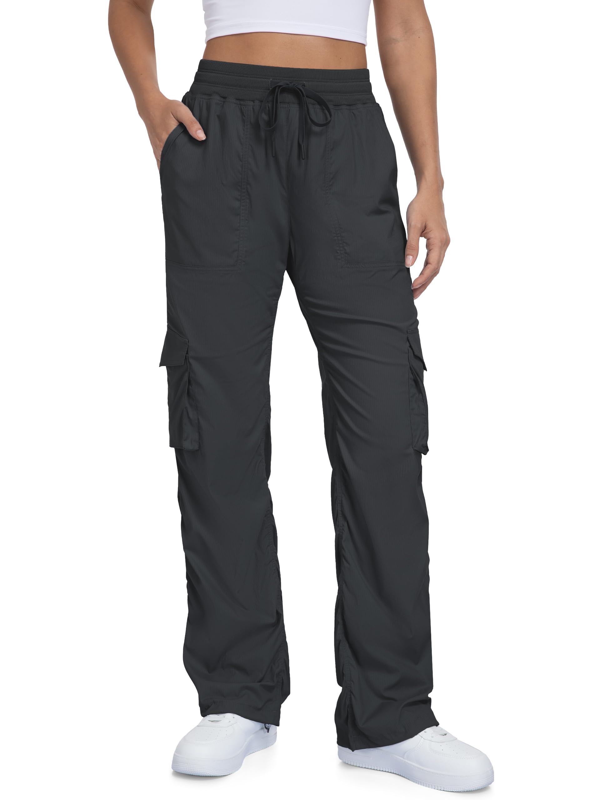 Tapata tall women's 34in seam pants side view showing relaxed fit for all-day comfort.