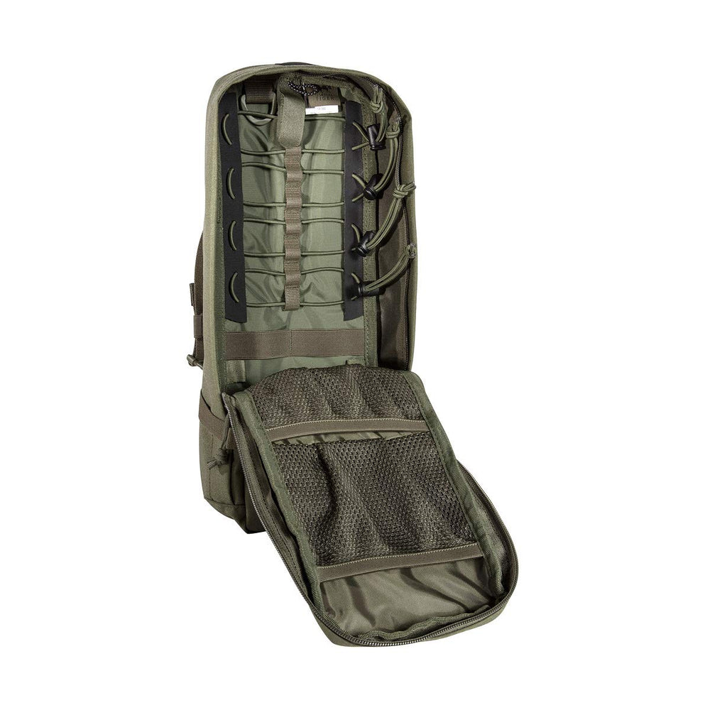 Tasmanian Tiger TT Tac Pouch 13SP bag highlighting durable Cordura 700 den fabric.