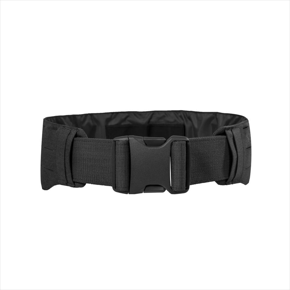Tasmanian Tiger Warrior Belt LC front view showing low-profile design for under-gear comfort