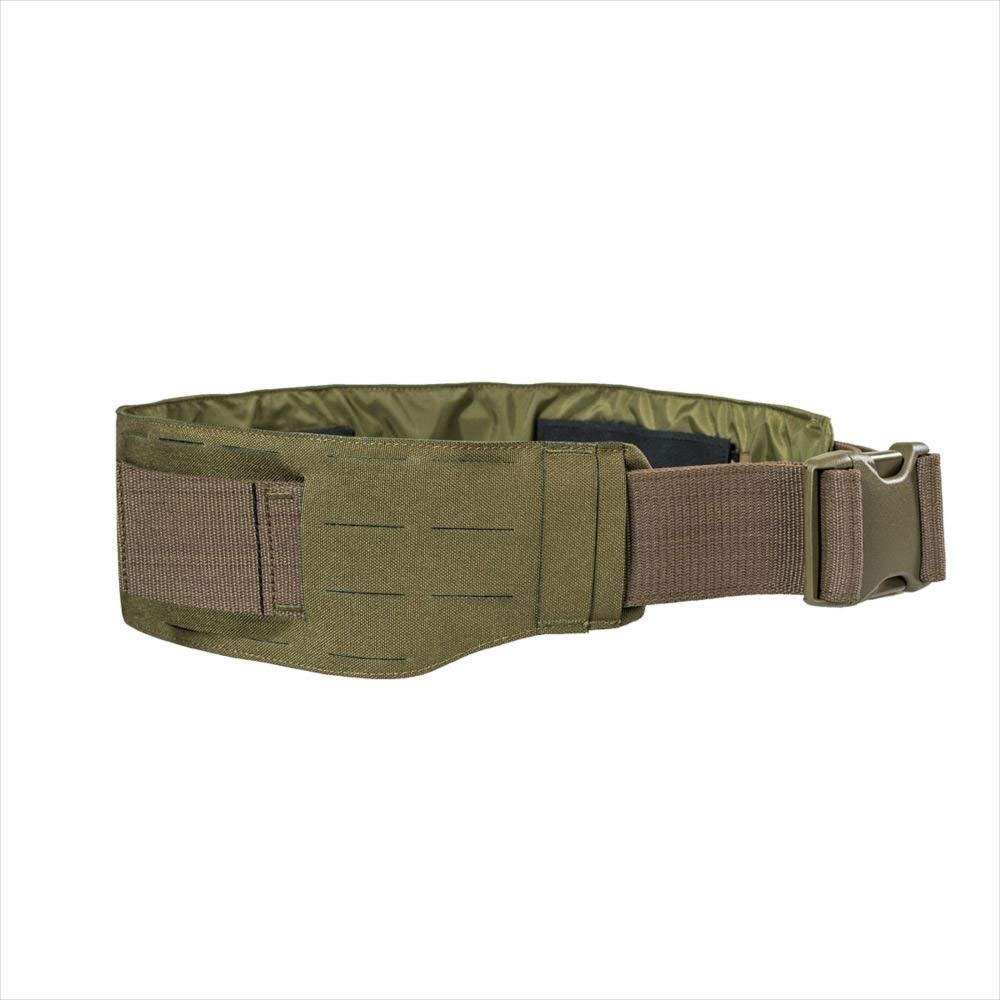 Tasmanian Tiger Warrior Belt LC laser-cut MOLLE close-up showing modular loadout options.