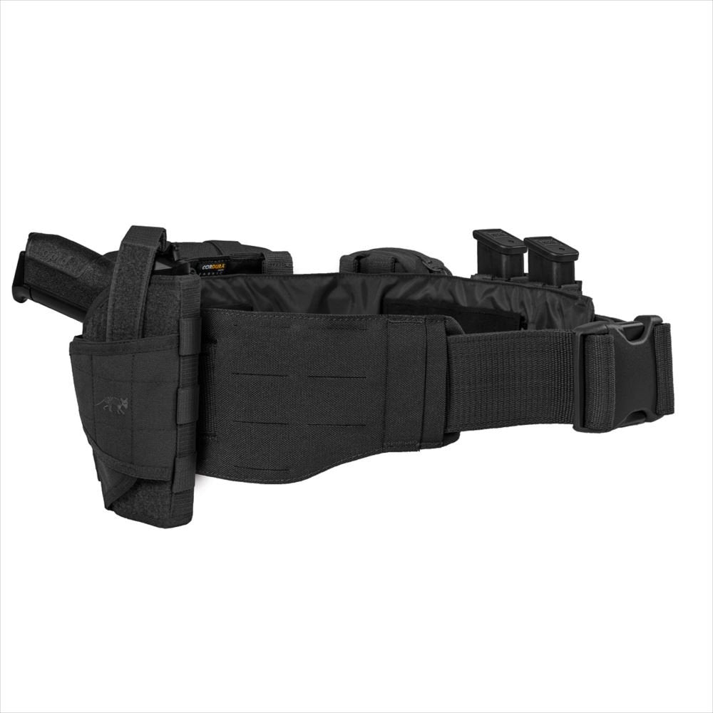 Adjustable length on Tasmanian Tiger Warrior Belt LC fits multiple sizes