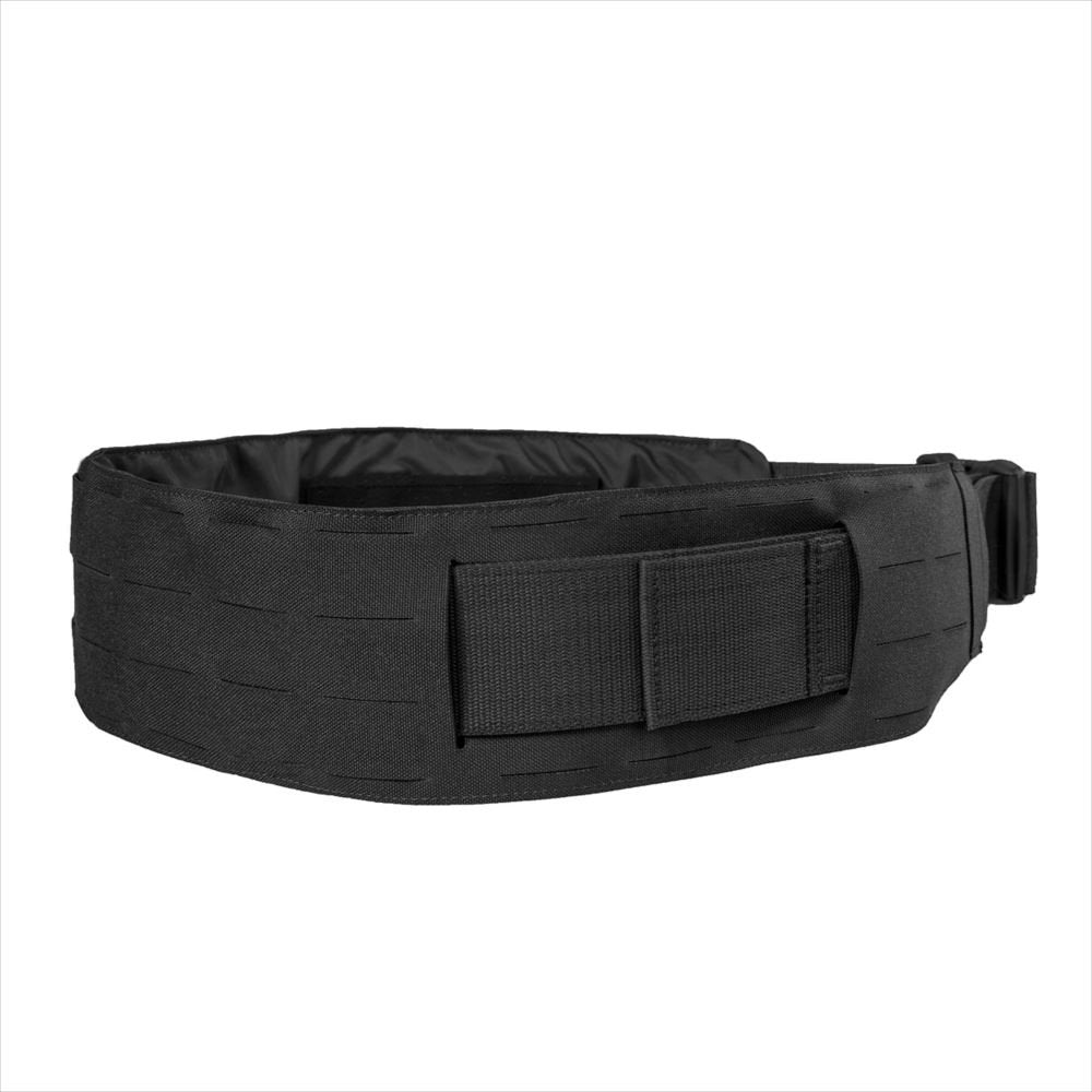 Laser-cut MOLLE system on the Warrior Belt LC for modular attachments