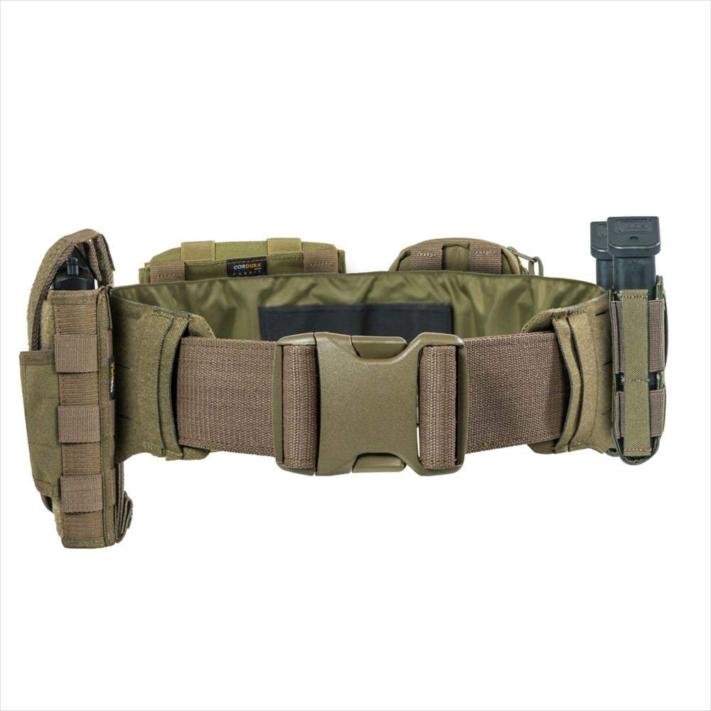 Tasmanian Tiger Warrior Belt LC olive small length adjustment for secure fit