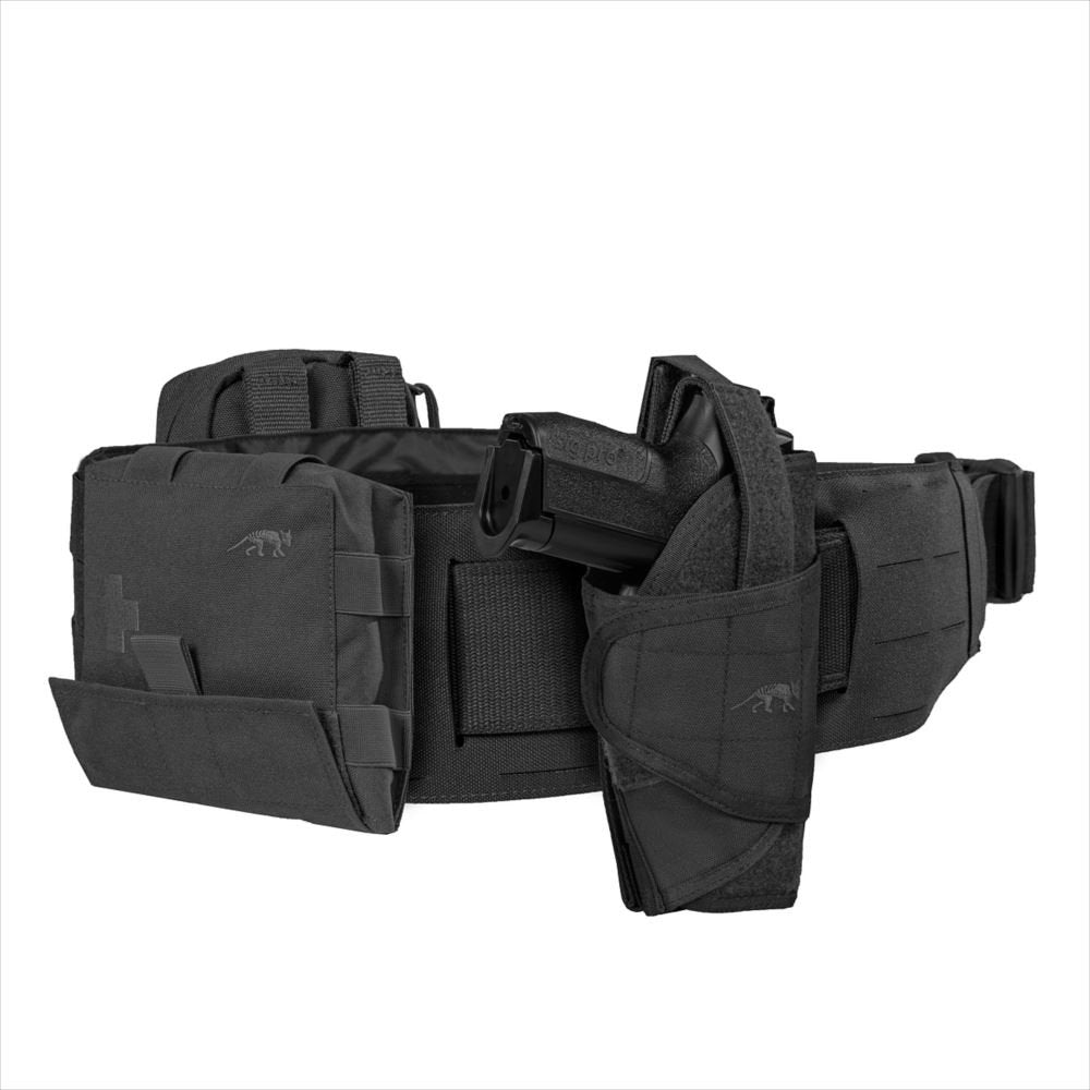 Tapered front of the Warrior Belt LC enhances comfort when seated