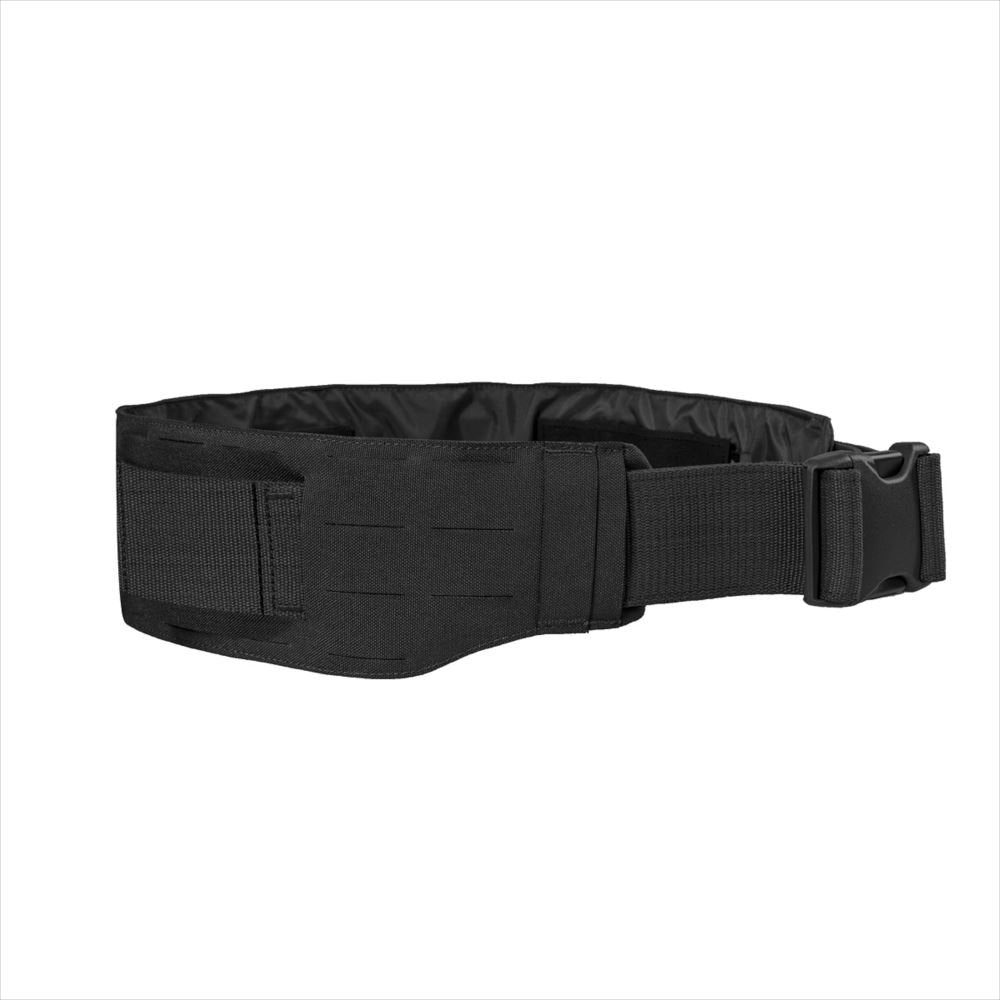 Tasmanian Tiger Warrior Belt LC tapered front for comfortable wear.