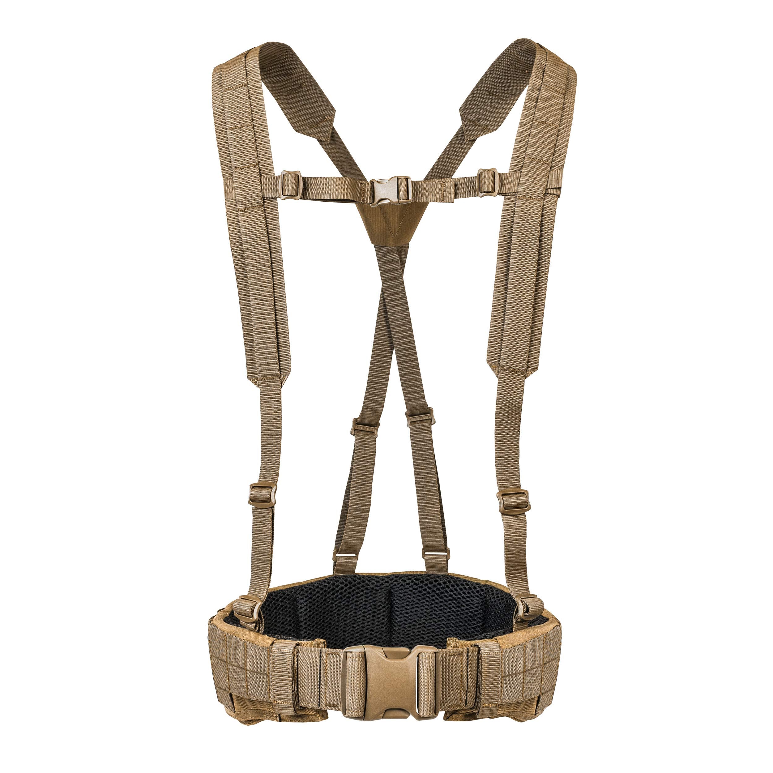 Tasmanian Tiger Warrior Belt MK III padded shoulder straps enhance all day comfort