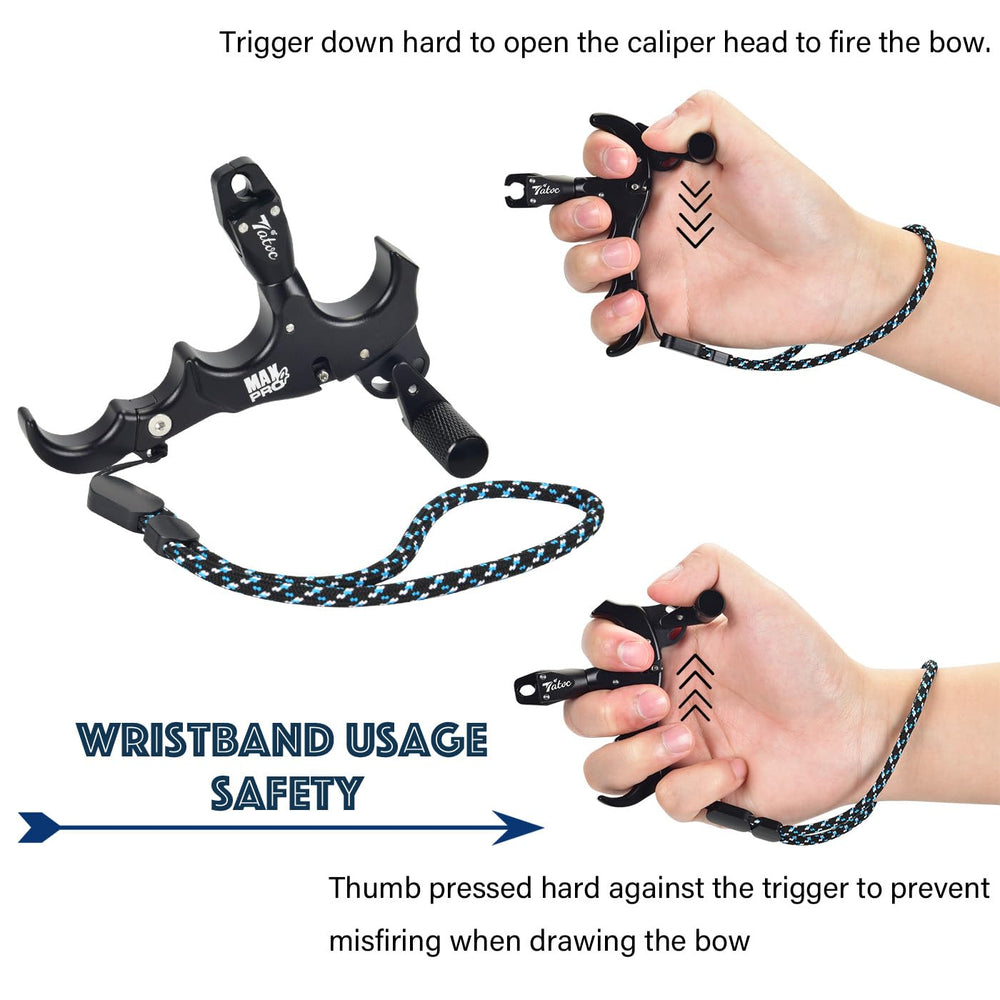 Tatoc jaws measure 0.02mm for reliable, stable releases.