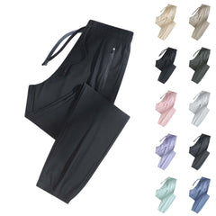 Tatumaie StretchActive pants pink XL worn during activity, highlighting stretch and comfort.