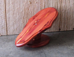 The Taxidermists Woodshop solid cedar back plate provides sturdy support with elegant satin finish.