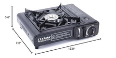 Tayama BDZ-155A compatible with 8 oz butane canisters for quick setup