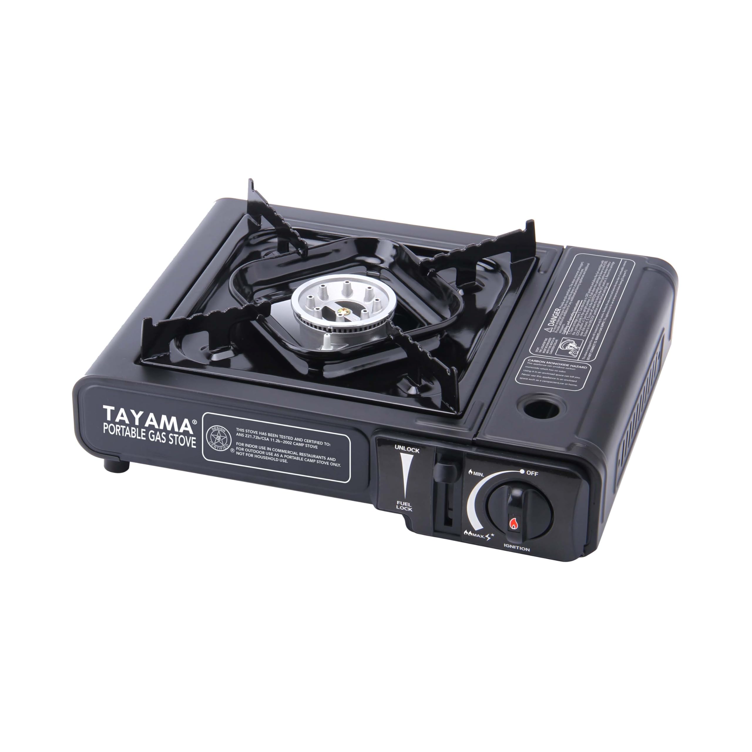 Tayama BDZ-155A stove ready for camping provides reliable outdoor heat