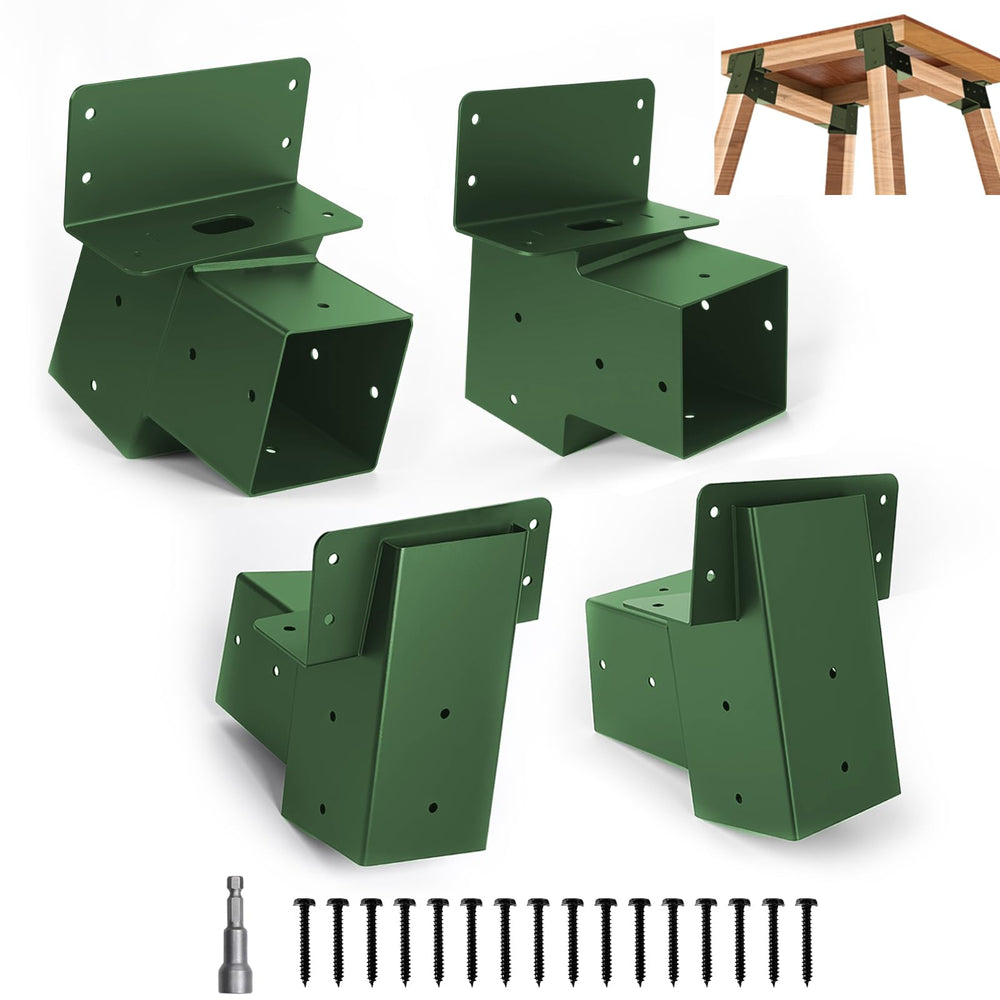 TAYORY deer blind brackets 4x4 packaging demonstrates a complete, outdoor-ready kit for quick setup.
