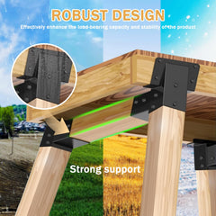 TAYORY Deer Stand Brackets support 4x4 or 4x6 lumber for flexible platform builds.