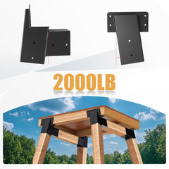 TAYORY Deer Stand Brackets feature an improved angle design for quick installation.