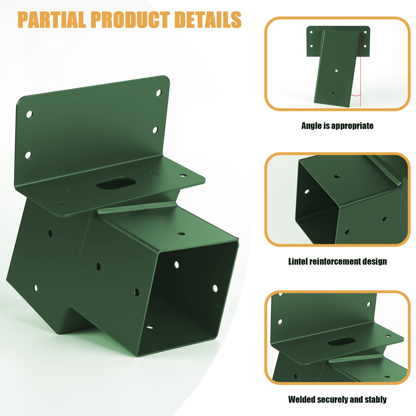 TAYORY multi-use 4x4 brackets support hunting platforms and treehouses.